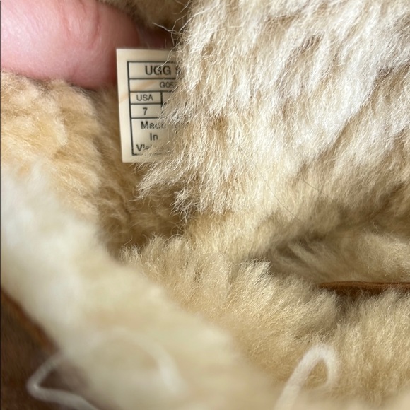 UGG Chestnut Kristabelle Boots Size 7 - Picture 6 of 6